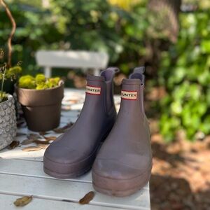 Hunter Women's Winter & Rain Boots - Purple